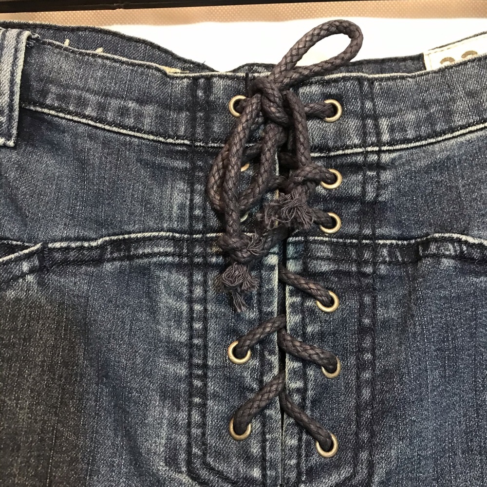 Free People Eva Lace-Up Bootcut Jeans (Bonus Jewelry included ‼️) - Picture 9 of 16